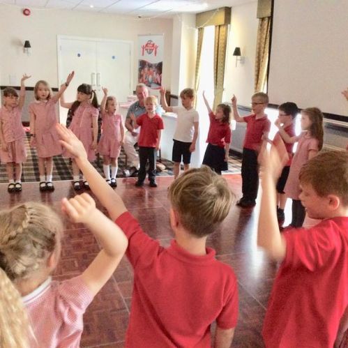Year 2 Leading Worship at the Annual Diocesan Conference 2022